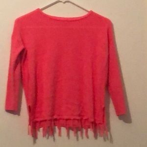Lilly pulitzer hot pink sweater